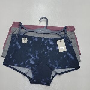 Lucky Brand Women's Underwear Set - Black, Gray, Purple